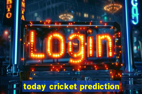 today cricket prediction