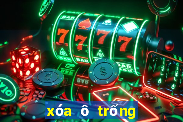 xóa ô trống trong excel