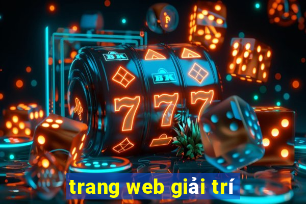 trang web giải trí