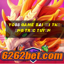 Yo88 Game Bài Đổi Thưởng Trực Tuyến