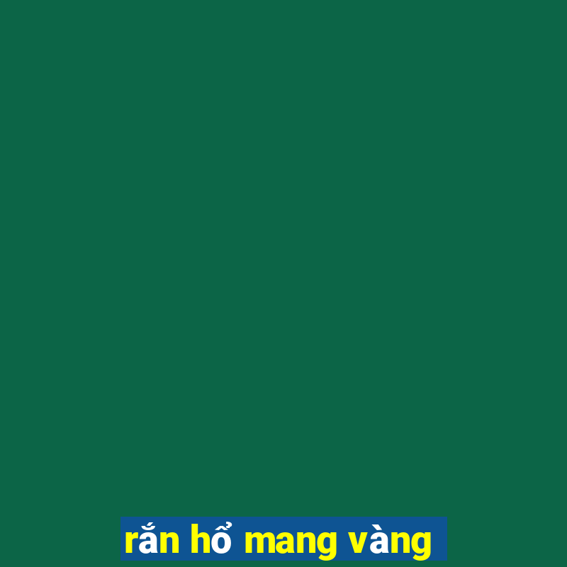 rắn hổ mang vàng