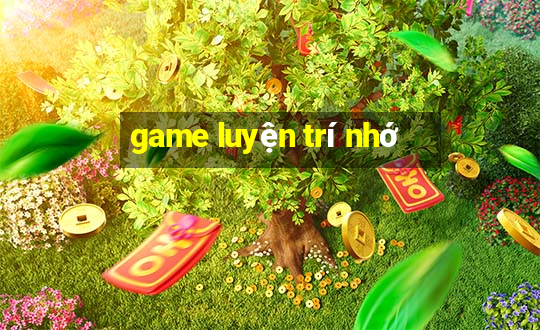 game luyện trí nhớ