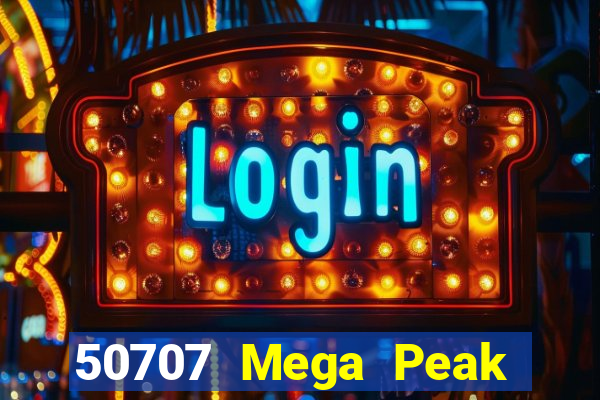 50707 Mega Peak Xổ số hạ cánh