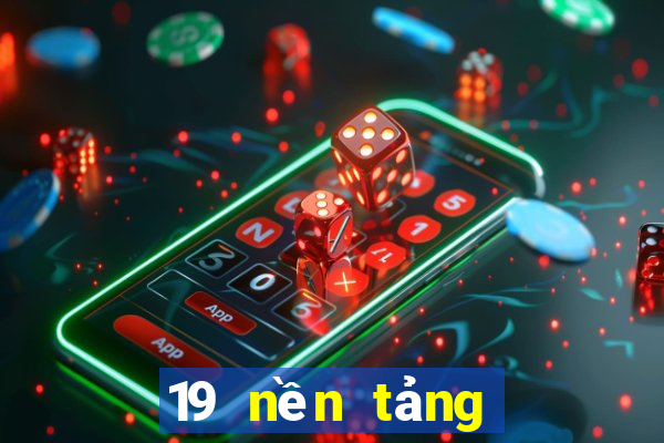 19 nền tảng giải trí màu sắc