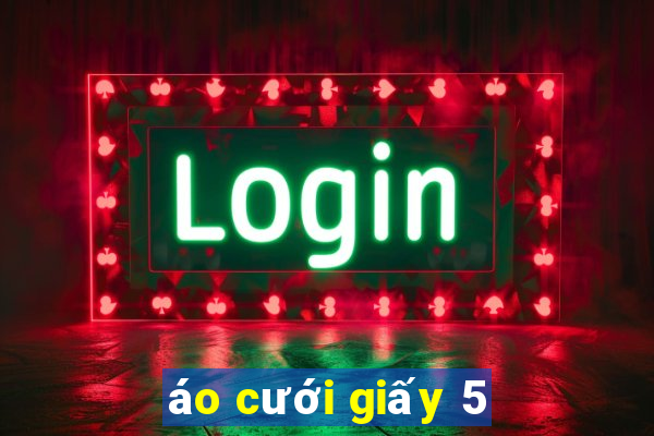 áo cưới giấy 5