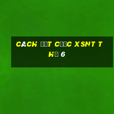 Cách đặt cược XSNT Thứ 6