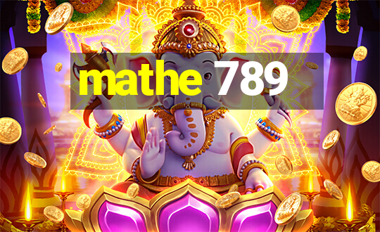 mathe 789