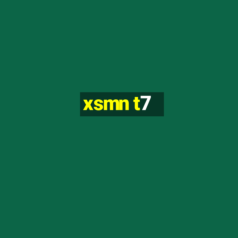 xsmn t7