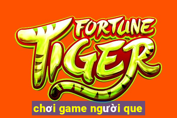 chơi game người que