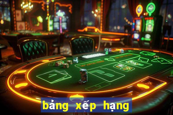 bảng xếp hạng tennis nam