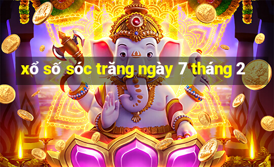 xổ số sóc trăng ngày 7 tháng 2