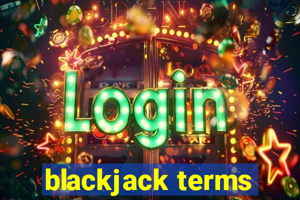 blackjack terms