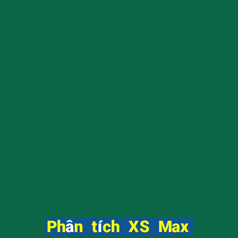 Phân tích XS Max 3D ngày 21