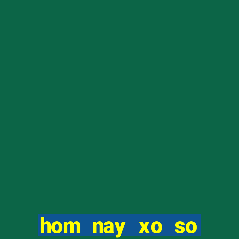 hom nay xo so mien bac danh con gi