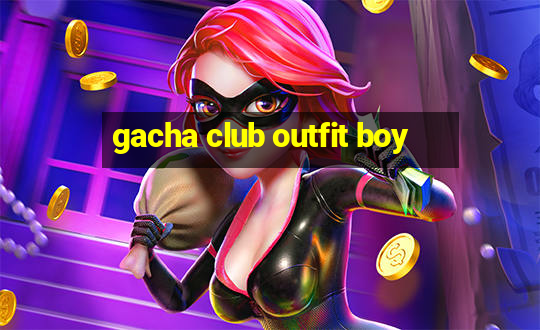 gacha club outfit boy