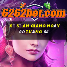 xổ số an giang ngày 20 tháng 04