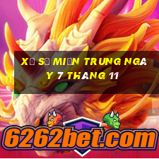 xổ số miền trung ngày 7 tháng 11