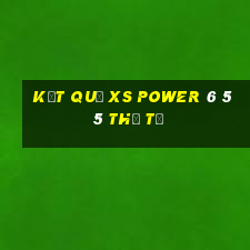 Kết quả XS power 6 55 thứ tư