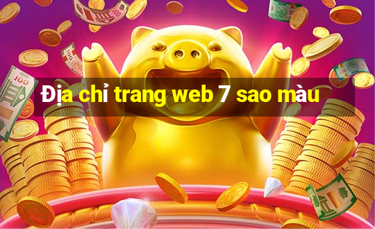 Địa chỉ trang web 7 sao màu