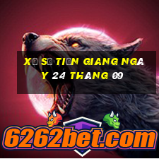 xổ số tiền giang ngày 24 tháng 09