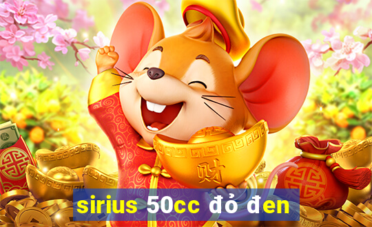 sirius 50cc đỏ đen