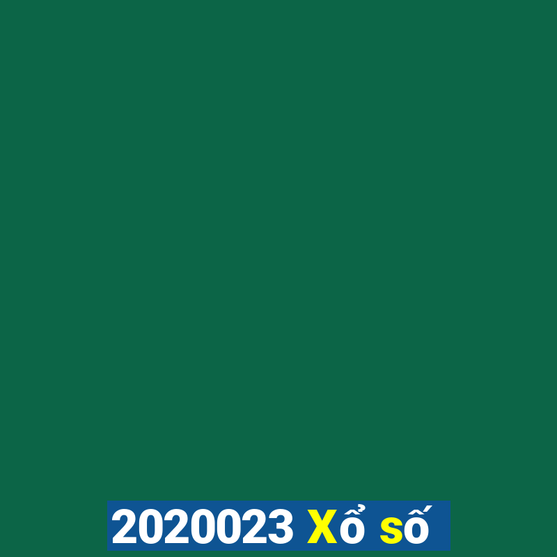 2020023 Xổ số