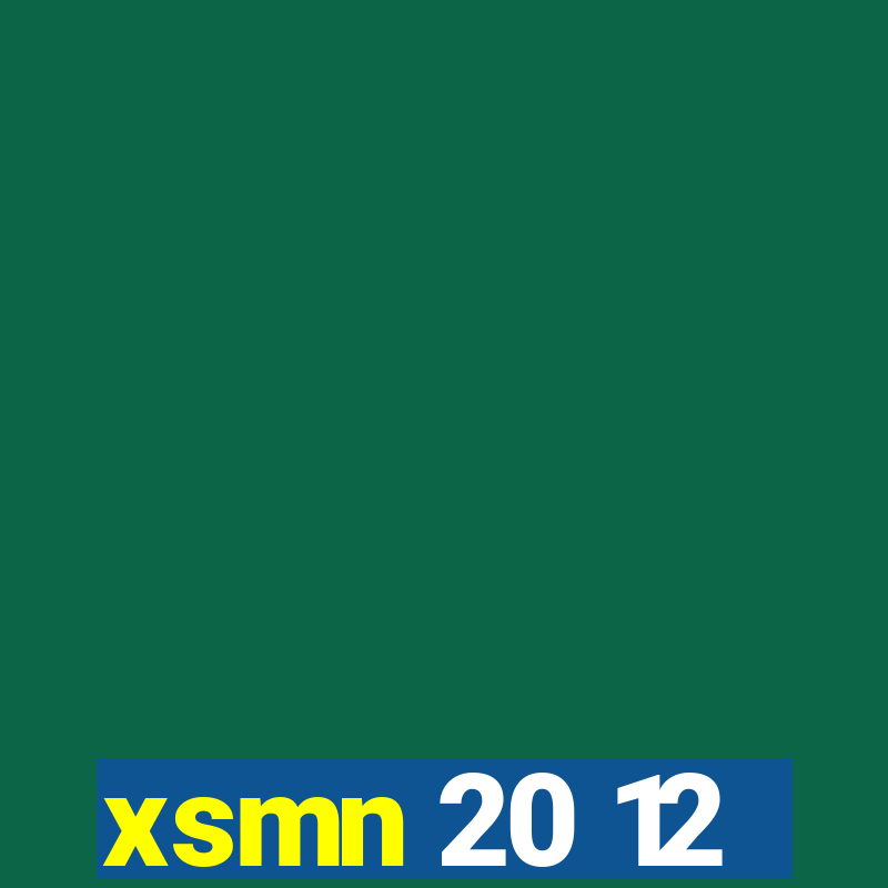 xsmn 20 12