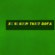 Xổ số kiến thiết Bofa