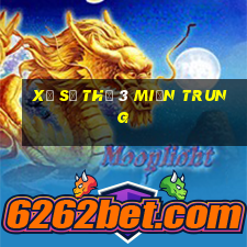 xổ số thứ 3 miền trung