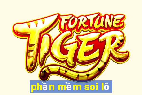 phần mềm soi lô