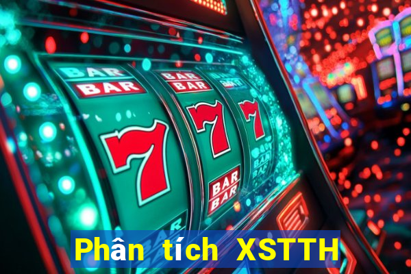 Phân tích XSTTH ngày 13