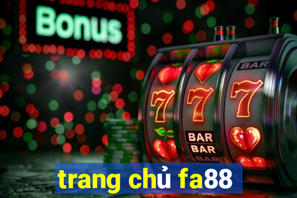 trang chủ fa88