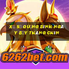 xổ số quảng bình ngày bẩy tháng chín