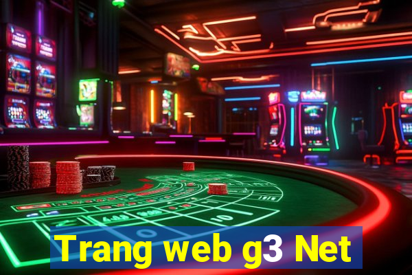 Trang web g3 Net