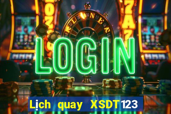 Lịch quay XSDT123 Thứ 6