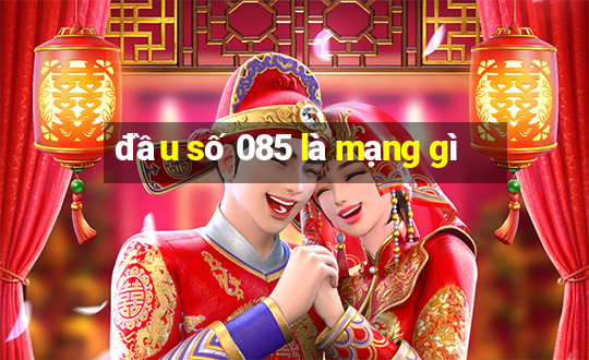 đầu số 085 là mạng gì