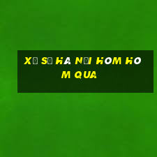 xổ số hà nội hôm hôm qua