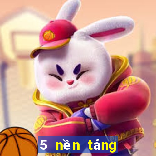 5 nền tảng xổ số