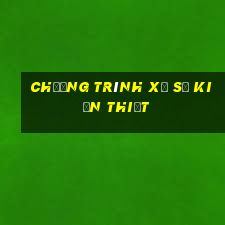 chương trình xổ số kiến thiết