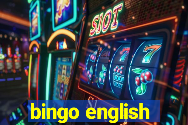 bingo english