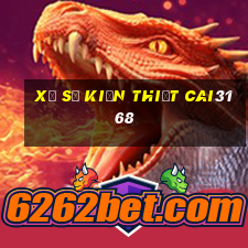 Xổ số kiến thiết cai3168