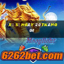 xổ số ngày 20 tháng 04