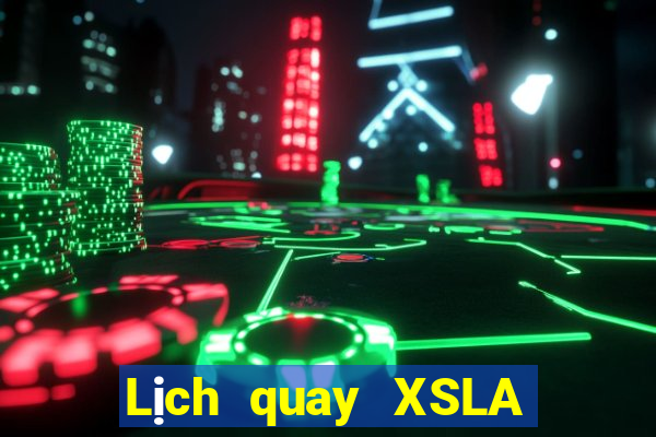 Lịch quay XSLA ngày 16