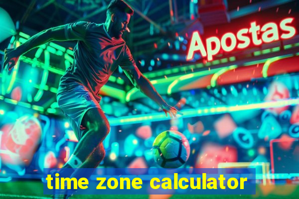 time zone calculator