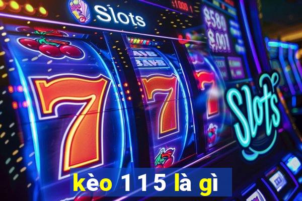 kèo 1 1 5 là gì