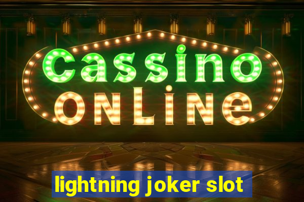 lightning joker slot