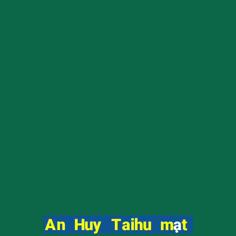 An Huy Taihu mạt chược trò chơi