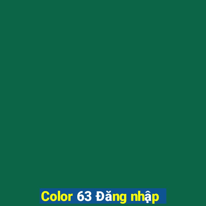 Color 63 Đăng nhập