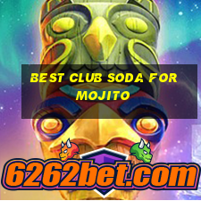 best club soda for mojito