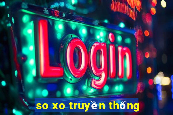 so xo truyền thống